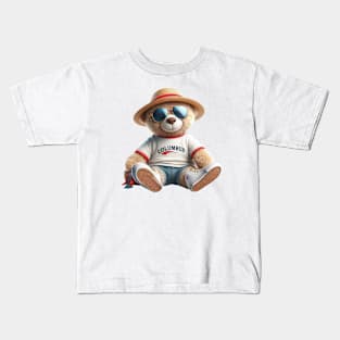 Columbus Teddy Bear Kids T-Shirt